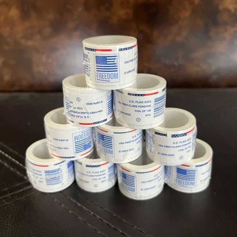 📦2023 Forever 60 Rolls of 6000 Stamps📦